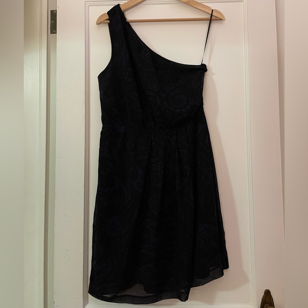 Express One Shoulder Purple Party Dress 💜